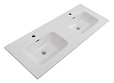 Раковина BelBagno 120 см BB1200-2-ETL