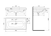Раковина Santek Нео Классик 85 см
