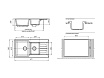 Кухонная мойка GranFest Practic GF-P980KL 98 см иней