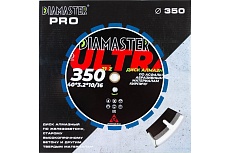 Диск сегментный по асфальту Laser ULTRA 350x3.2x10/16x25.4 мм, 21/18+3z, wet/dry Diamaster 001.000.8195