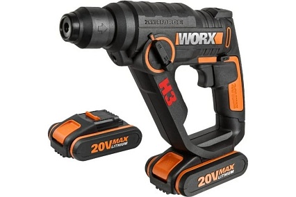 Аккумуляторный перфоратор Worx WX390.1