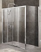 Душевой уголок BelBagno Unique 170-200x80 матовый, хром