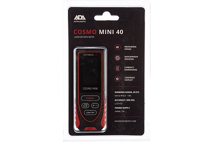 Лазерная рулетка ADA COSMO MINI 40 А00490