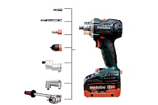 Аккумуляторный винтоверт Metabo BS 18 LTX BL Q I 602359840