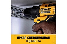 Ультра компактная дрель-шуруповерт DeWalt 18В, 4Ач DCD708M