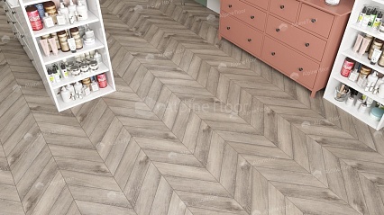 Виниловый ламинат Alpine Floor Chevron Alpine LVT Дуб Исида 555x127x2.5 мм, ECO 20-8B