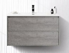 Тумба с раковиной BelBagno Kraft 39-800 80 см Cemento Grigio