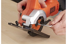 Дисковая мини-пила Black&Decker BES510-QS