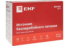 Линейно-интерактивный источник бесперебойного питания EKF E-Power Home 800 ВА PROxima SSW-800