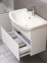 Мебель для ванной Vigo Wing 70 см подвесная, 1 ящик, белый