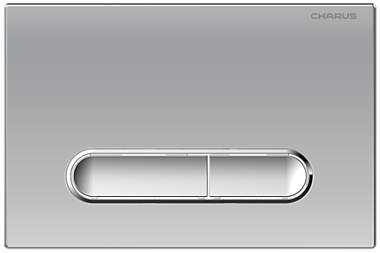 Кнопка смыва Charus Magnus FP.340.46.01 хром матовый/хром
