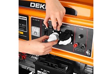 Бензиновый генератор Deko dkeg420, 7 квт 065-1086