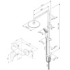 Душевая стойка Am.Pm F4088934