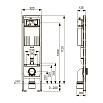 Инсталляция для унитаза TECEBase 9400440 ширина 320 мм, высота 1120 мм NEW