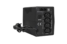 Источник бесперебойного питания Exegate UNB-6C13.RJ.USB 6C13, RJ45 11, USB, Black 292763