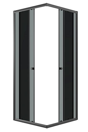 Душевой уголок Niagara Eco NG-1009-14QT 90x90 стекло тонированное, черный