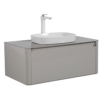 Мебель для ванной Black&White Universe U915.1000 100 см, светло-серый