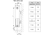 Отопительный стальной радиатор Primoclima панельный VC22 300x400