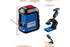Лазерный линейный нивелир Зубр К-10 Профессионал 34902