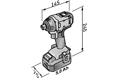 Беспроводная дрель-шуруповерт Flex ID 1/4&quot; 18.0 417866