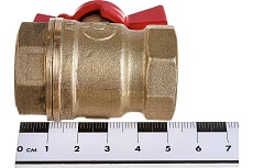 Латунный шаровой кран для воды Valfex OPTIMA 3/4&quot; ВР/ВР ручка-бабочка 11Б27фт1М VF.217.L0B1.034.Bir