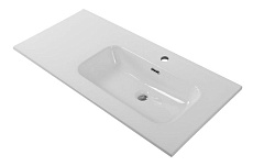 Тумба с раковиной BelBagno Kraft 100 см, 2 ящика, 1 дверца, правая Cemento Grigio