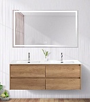 Мебель для ванной BelBagno Kraft 140 см, 4 ящика Rovere Nebrasca Nature