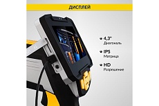 Промышленный видеоэндоскоп iCartool 4.3&quot;, 1Мп, 2 камеры, 1280х720, 1 м, 5.5 мм сменный зонд IC-V112A