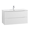 Тумба с раковиной BelBagno Marino-Cer-N 80 см Bianco Lucido