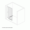 Душевая перегородка Iddis Slide SLI8BS1i23 100x195 профиль черный