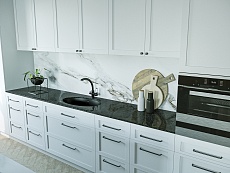Кухонная мойка Florentina Вега Овал 70 см серый шелк FS, 22.430.E0650.307
