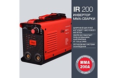 Сварочный инвертор Fubag IR 200 (200а) + набор из 3 предметов: маска+краги сварщика+электроды 41329_vset