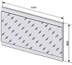 Зеркало Style Line Даллас Люкс 140 см, белый СС-00002356