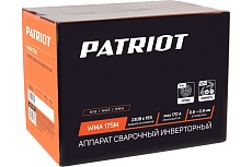 Сварочный инверторный полуавтомат Patriot WMA 175M MIG/MAG/MMA, полуавтоматическая сварка в среде 605302150