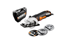 Дисковая пила Worx 400 Вт, 85 мм, кейс WX423.1