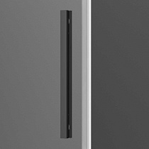 Душевая дверь Vincea Soft VDS-3SO120CLGM 120x195 вороненая сталь, прозрачная