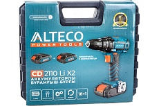 Аккумуляторная дрель-шуруповёрт Alteco CD 2110Li X2 30209