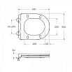 Подвесной унитаз BelBagno Uno-Tor BB5177CH-TOR/SC/BB026/BB082BL комплект 3 в 1