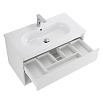 Мебель для ванной BelBagno Kraft 80 см 1 ящик, полка Bianco Opaco