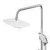 Душевая стойка Grossman Alba 500.K35.06.100/000 хром/белый матовый