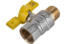 Шаровой кран для газа СТМ ГАЗ 1/2&quot;, г/ш, бабочка CGFMB012