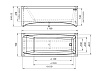 Фронтальная панель Радомир Веста 170x61