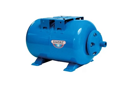 Гидроаккумулятор ULTRA-PRO EVO (24 л; 10 бар; 1" G) горизонтальный синий Zilmet 11V0002401