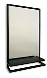 Зеркало Silver Mirrors Kvins Light 50x90 см с полочкой