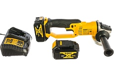 Угловая аккумуляторная шлифмашина DeWalt DCG 412 M2