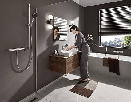 Смеситель для душа Hansgrohe Vivenis 75620700, матовый белый