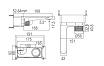 Смеситель для раковины Arrow ARM12868CP хром