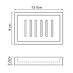 Мыльница-решетка WasserKRAFT Abens K-3729