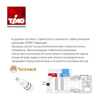 Душевой набор Timo Petruma SX-5329/03SM термостат, черный