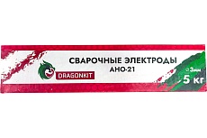 Электроды АНО-21 3 мм, 5 кг DRAGONKIT 00-00002755